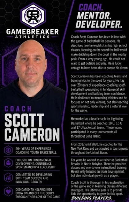 Coach Scott Cameron - Gamebreaker Athletics